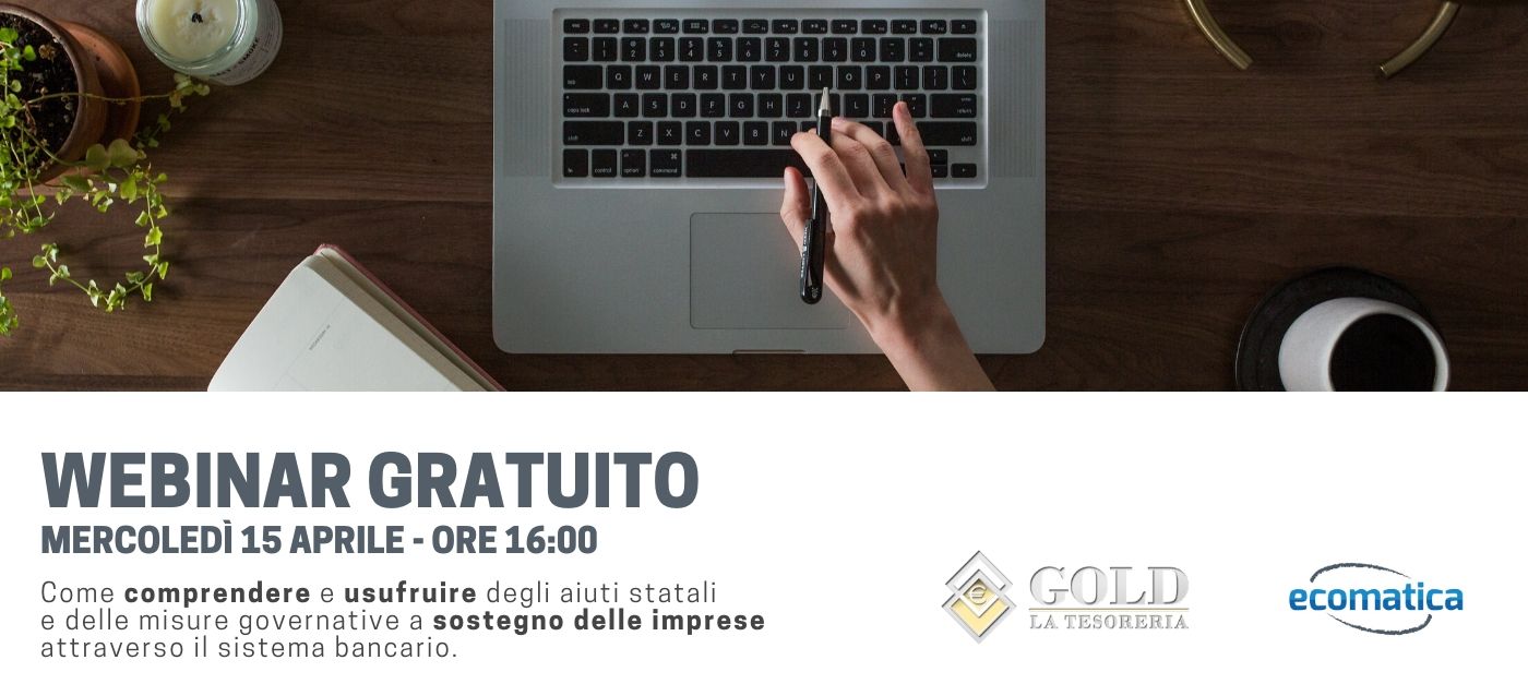 aiuti statali e misure governative webinar