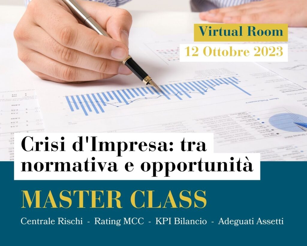 Masterclass Albasoft Crisi di Impresa tra normativa e opportunità