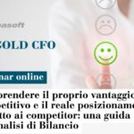 Cover webinar comprendere il proprio vantaggio competitivo e il reale posizionamento rispetto ai competitor una guida all analisi di bilancio